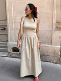 Vestido Midi London Nude (Outlet)