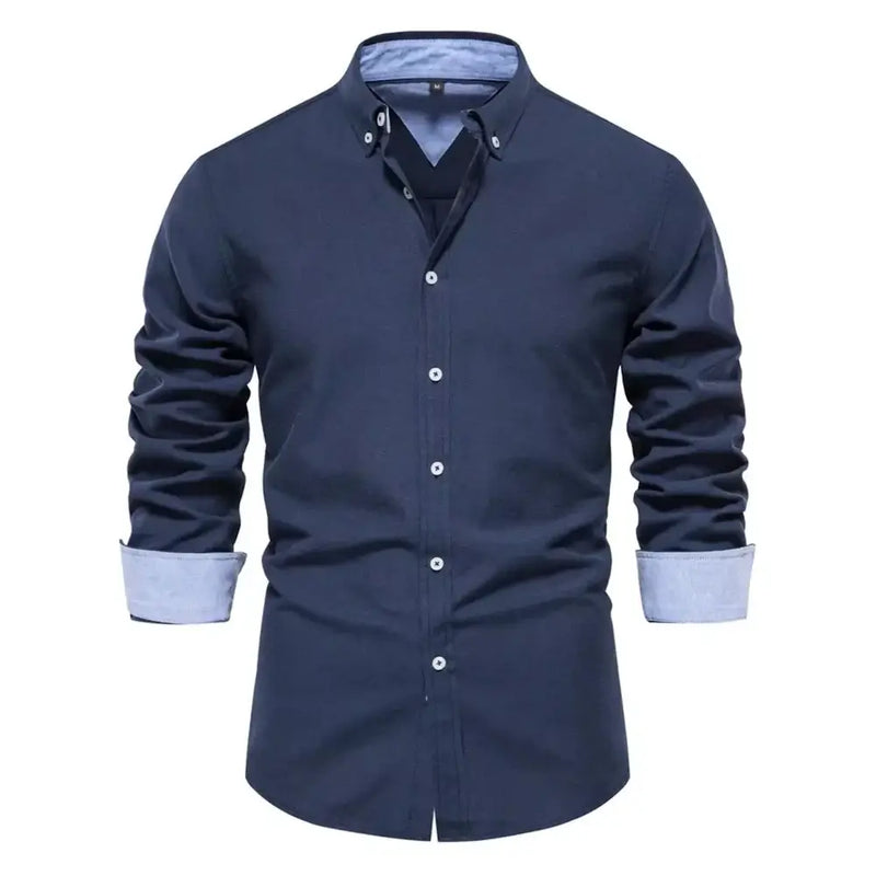 Camisa Oxford Valtieri