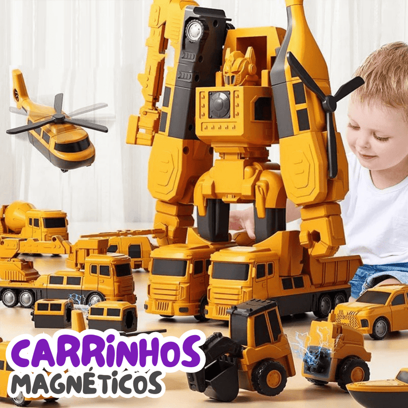 Carrinhos Magnéticos de Montar [LANÇAMENTO]