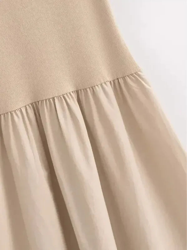 Vestido Midi London Nude (Outlet)