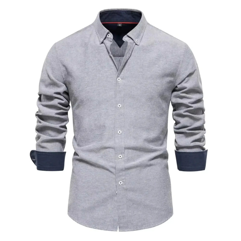 Camisa Oxford Valtieri