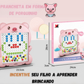 Prancheta magnética infantil para desenho