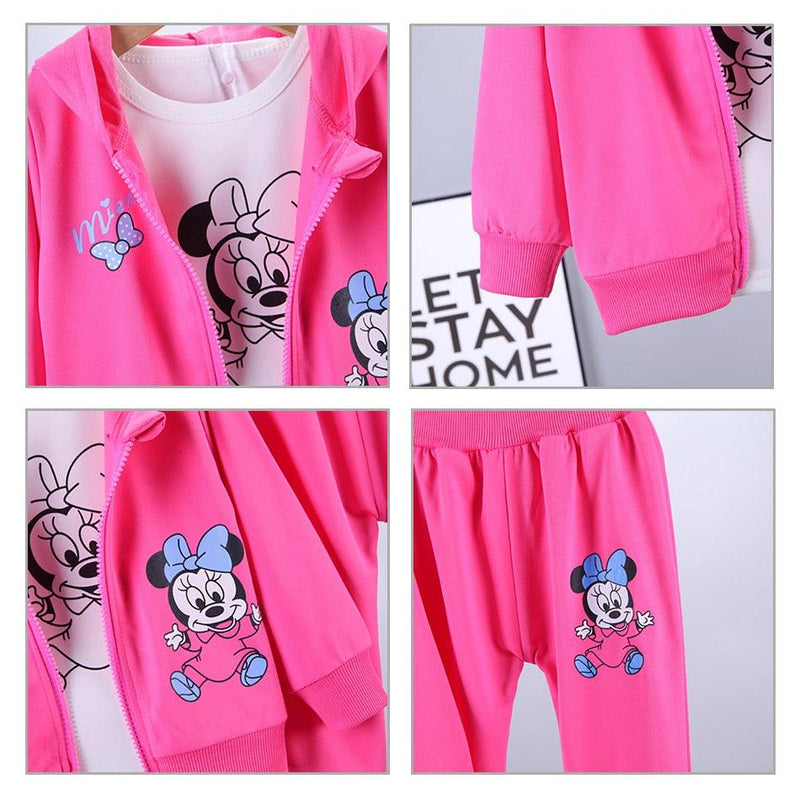 Conjunto Minnie com 3 Peças