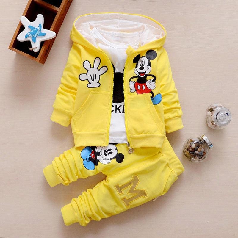 Conjunto Mickey com 3 Peças