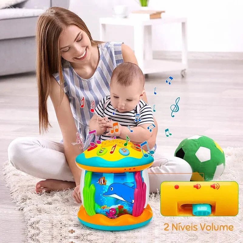 Brinquedo Educativo Montessori Musical para Bebês