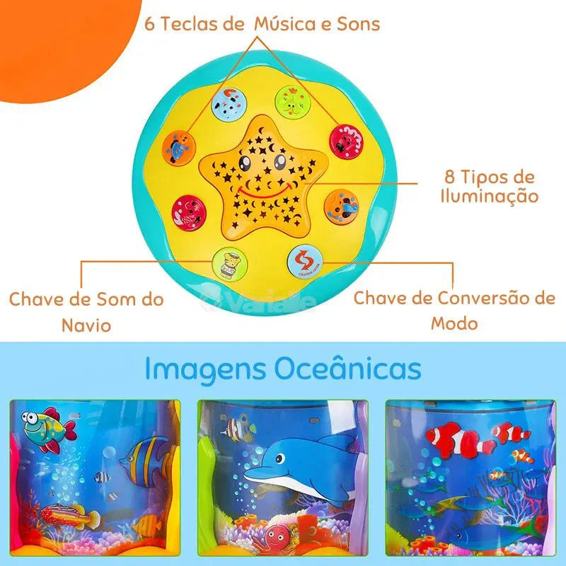 Brinquedo Educativo Montessori Musical para Bebês