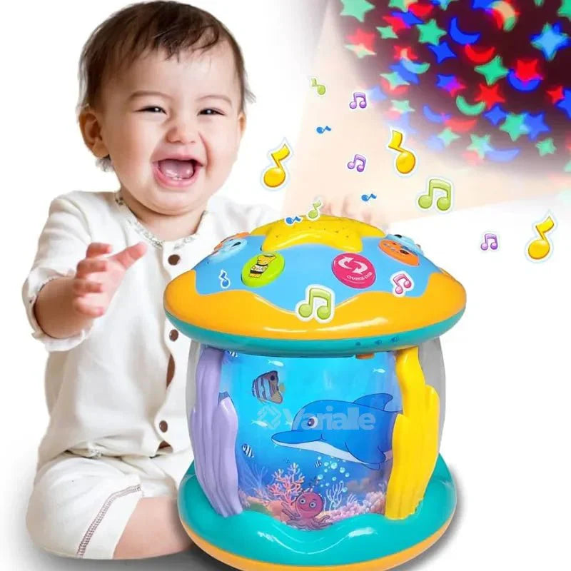 Brinquedo Educativo Montessori Musical para Bebês