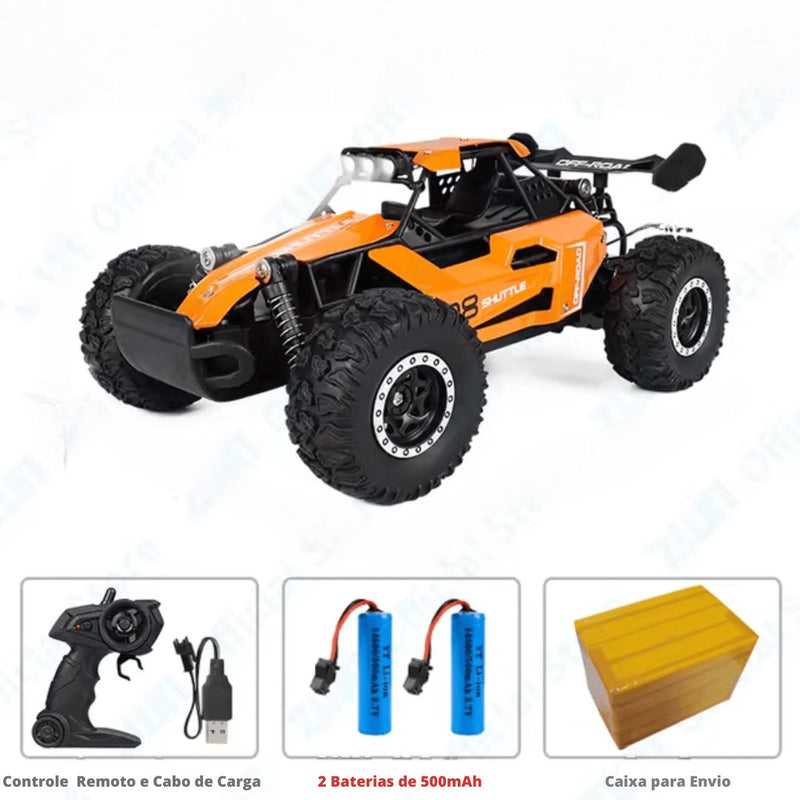 Carrinho de Controle Remoto 2.4GHz Off-Road