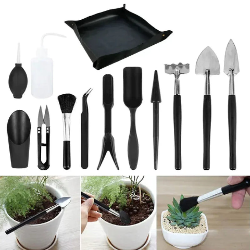 Kit de Ferramentas Completo para Jardinagem Tazzi 13 Peças