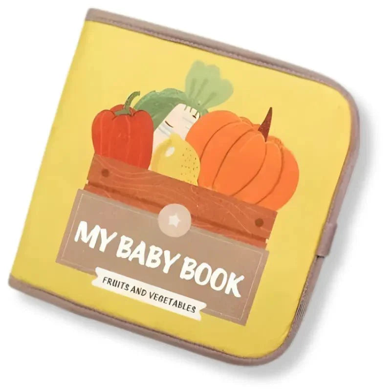 Livro Sensorial Montessori para Bebês My First Book