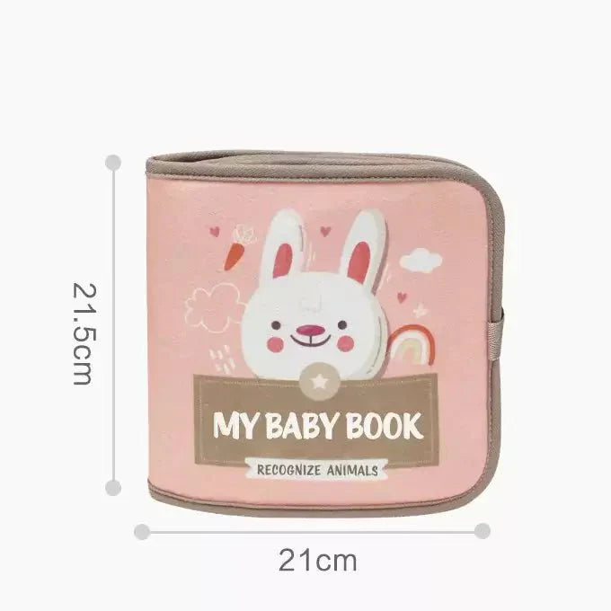 Livro Sensorial Montessori para Bebês My First Book