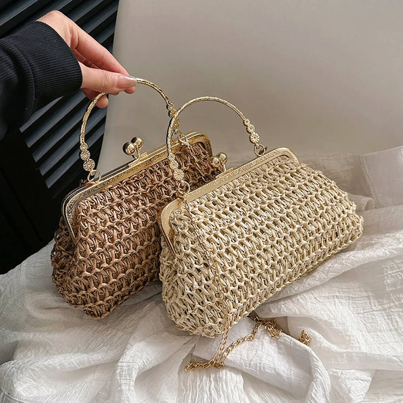 Bolsa de Palha Dubai Elegance