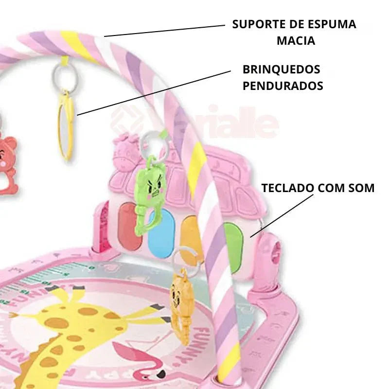 Tapete Educativo Fitness para Bebê FitBaby